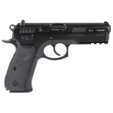 75 SP-01 50th Anniversary Elite, Double Action/Single Action, Semi-automatic, Metal Frame Pistol, Full Size, 9MM, 4.6" Cold Hammer Forged Barrel, Polycoat Finish, Black, Manual Safety, Rubber Grips, Fixed Sights, 10 Rounds, 2 Magazines 01125