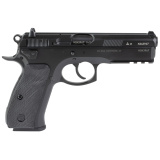 75 SP-01 Tactical 50th Anniversary Elite, Double Action/Single Action, Semi-automatic, Metal Frame Pistol, Full Size, 9MM, 4.6" Cold Hammer Forged Barrel, Steel, Polycoat Finish, Black, Ambidextrous Decocker, Rubber Grips, Fixed Sights, 10 Rounds, 2 Maga