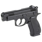 75 D PCR Compact 50th Anniversary Elite, Double Action/Single Action, Semi-automatic, Metal Frame Pistol, Compact, 9MM, 3.75" Cold Hammer Forged Barrel, Aluminum, Polycoat Finish, Black, Decocker, Rubber Grips, Fixed Snag-free Sights, 15 Rounds, 2 Magazi