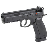 75 SP-01 50th Anniversary Elite, Double Action/Single Action, Semi-automatic, Metal Frame Pistol, Full Size, 9MM, 4.6" Cold Hammer Forged Barrel, Steel, Polycoat Finish, Black, Manual Safety, Rubber Grips, Fixed Sights, 19 Rounds, 2 Magazines 91214