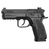 Shadow 2 Carry | 9x19mm, 4" Barrel, Black, Aluminum Grips, Optics Ready with RMSc Direct Mount Footprint, Ambi De-Cocker, 15 Rd Magazine, 91244