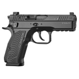 Shadow 2 Carry | 9x19mm, 4" Barrel, Black, Aluminum Grips, Optics Ready with RMSc Direct Mount Footprint, Ambi De-Cocker, 15 Rd Magazine, 91244