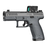 P-10 C OR Ported COA 9MM, 4" Ported Barrel, Integrated Compensator, Black, Aimpoint COA Red Dot, Contrast Luminescent 3 Dot Sights, Trigger Safety, 15 Rounds, 2 Magazines Semi-automatic, Striker Fired, Polymer Frame Pistol, Compact