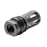 Xeno GOV Flash Hider, .30 Cal, 1/2X28 Thread Pitch, Nitride Finish, Black DA121GOV