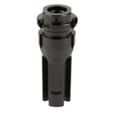 KeyMo GOV Flash Hider, 6MM, 1/2X28 Thread Pitch, Nitride Finish, Black DA301GOV
