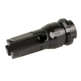 KeyMo GOV Flash Hider, 6MM, 1/2X28 Thread Pitch, Nitride Finish, Black DA301GOV