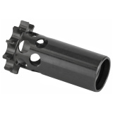 Ghost Piston, M16 x 1 LH, Black Finish DA406