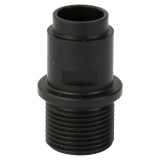 Thread Adapter, 1/2 x 28 RH, Fits Walther P22, Black Finish DA419