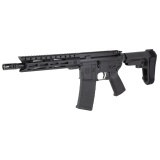 DB15 Carbon, Semi-automatic, AR Pistol, 556NATO, 10" Threaded Barrel, Magpul MOE Grip, 9" MLOK Rail, Anodized Finish, Black, SBA3 Brace, 30 Rounds, 1 Magazine DB1916K001