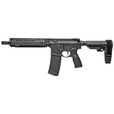 DDMK18 Pistol 5.56 NATO 10.3 Inch Chrome Lined Government Profile Barrel Black Finish with MK18 Rail System Black Finish 30 Round