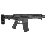 DDM4 PDW, Semi-automatic, AR Pistol, 300 Blackout, 7" Cold Hammer Forged Barrel, Cobalt Anodized Finish, Daniel Defense Pistol Grip, Maxim Defense CQB Pistol Brace, Ambidextrous Safety, 30 Rounds, 1 Magazine 02-088-03260-047