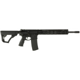 DD4 RIII, Semi-automatic Rifle, AR, 223 Remington/5.56 NATO, 16" Cold Hammer Forged Barrel, Anodized Finish, Black, Daniel Defense Grip, Black Daniel Defense 12.5" RIS III M-LOK Rail, Daniel Defense Stock, Mid-Length Gas System, Ambidextrous Lower, 32 Ro