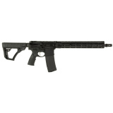 DD4 V7 SLW, Semi-automatic, AR, 5.56 NATO, 14.5" Pinned Barrel (16" OAL), Pin and Weld Xeno Flash Hider, Black Anodized Finish, Daniel Defense Grip, 13.5" Daniel Defense M-LOK Handguard, Ambidextrous Controls, 1 Magazine, 32 Rounds 02-201-05296-047