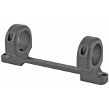 Tube Mount Remington 700 Short Action One Inch Medium Height Black