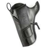 DOC Holiday Cross Draw Holster, Fits 3 1/2" Colt SAA, Right Hand, Black 083BC53Z0