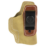 Transit, Inside Waistband Holster, Ambidextrous, Fits Glock 19/19X/45/23/32/36, Walther P99, Sig P228/P229/P239/P320/P250C, H&K VP9, Leather and Kydex Construction, Tan 215NJB6Z0