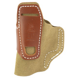 Transit, Inside Waistband Holster, Ambidextrous, Fits Glock 26/27/33, Walther PPS, Taurus PT111/PT140, Leather and Kydex Construction, Tan 215NJE1Z0