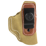 Transit, Inside Waistband Holster, Ambidextrous, Fits Glock 26/27/33, Walther PPS, Taurus PT111/PT140, Leather and Kydex Construction, Tan 215NJE1Z0