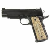 Specialist Optics-Ready 1911 45 ACP, 4.25" Barrel, Stainless Steel, Matte Duty Finish, Black, G10 Grips, Night Sights, Ambidextrous Thumb Safety, 8 Rounds, 2 Magazines, Light Rail, Magwell 01795 , Semi-automatic, Metal Frame Pistol,