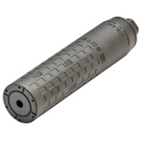 DCBL-556, 5.56 NATO, Suppressor, Grade 5 Titanium Construction, Cerakote Finish, Black, Includes HUB Mount and Flash Hider EOT-DCBL-556-MB