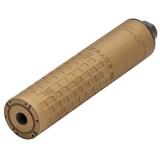 DCBL-9MM, 9MM, Suppressor, Grade 5 Titanium Construction, Cerakote Finish, Tan EOT-DCBL-9CC-TN