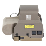 EXPS2-0, Holographic Sight, Non-Night Vision Compatible, Red Reticle, 68 MOA Ring with 1 MOA Dot, Matte Finish, Tan, Side Buttons, Quick Detach, Includes CR123A Battery EXPS2-0TAN