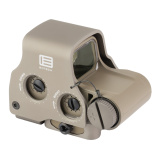 EXPS3-0 DCR, Holographic Sight, Danger Close Reticle with 1 MOA Dot, 1" Weaver or MIL-STD 1913 Rail Mount, Night Vision Compatible, Matte Finish, Tan EXPS3-DCRTAN