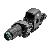 HHS1 FTCU, Holographic Sight, Red 68 MOA Ring with 1 MOA Dot Reticle, Matte Finish, Black, Includes G33 3X Magnifier, Unity FAST Riser and Omni FTC Mount HHS1 FTCU-BLK