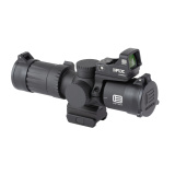 Vudu, Rifle Scope, 3-9X Magnification, 32mm Objective, Second Focal Plane, Illuminated MR-5 Reticle, Black Finish, Includes Integrated Mount with EFLX Sight VDU3-9PKG2