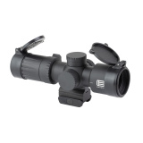 Vudu, Rifle Scope, 4-12X Magnification, 36mm Objective, First Focal Plane, Compatible with Mini-ACOG Mounts, MR5 Illuminated MRAD Reticle, Black, Includes Mount VDU4-12FFMR5