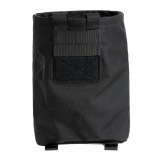SAP Bucket, Dump Pouch, 500 Denier Cordura Nylon,  Molle Compatible, Matte Finish, Black ESD-SAP-BLK