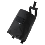 SAP Bucket, Dump Pouch, 500 Denier Cordura Nylon,  Molle Compatible, Matte Finish, Black ESD-SAP-BLK