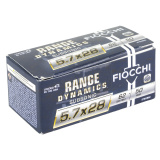 Range Dynamics, 5.7X28MM, 62Gr, Full Metal Jacket, 50, 500 57SUB62
