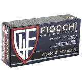 Fiocchi Centerfire Pistol, 9MM, 158 Grain, Full Metal Jacket, Subsonic 9APE