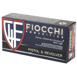 Fiocchi Centerfire Pistol, 9MM, 158 Grain, Full Metal Jacket, Subsonic 9APE
