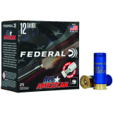 All American, 12 Gauge, 2.75", #7.5, 3 Dram, 1 1/8 oz, Lead, 25 Rounds per Box FAA12H 7.5