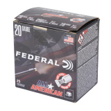 All American, 20 Gauge, 2.75", #7.5, 2.5 Dram, 7/8 oz, Lead, 25 Rounds per Box FAA20 7.5
