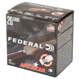 All American, 20 Gauge, 2.75", #8, 2.5 Dram, 7/8 oz, Lead, 25 Rounds per Box FAA20 8