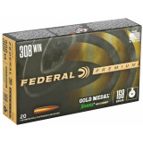 Gold Medal .308 Winchester 168 Grain Sierra MatchKing Boattail Hollow Point