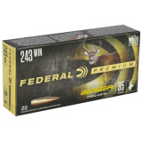 Premium, Berger Hybrid Hunter, 243 Win, 95 Grain, 20 Round Box P243BCH1