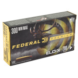 Federal Premium, Extremely Low Drag eXpanding, 300 Winchester Magnum, 200 Grain, Polymer Tip, 20 Rounds P300WELDX1