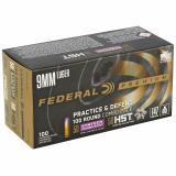 Practice & Defend, HST/Syntech, 9MM, 147Gr, JHP/TSJ, 100 Round Box P9HST2TM100