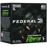 Raptor Steel, 12 Gauge, 3", #3, Max Dram, 1 3/8oz, Steel, 25 Rounds per Box RRS1383