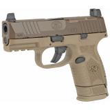 509, MRD, Semi-automatic, Striker Fired, Compact, 9MM, 3.7" Barrel, 1-12Rd, 1-15Rd, Non-Manual Safety, Interchangeable Backstraps, FN Optics Mounting System, Ambi Slide Stop Lever, Ambi Magazine Release, FN Sof