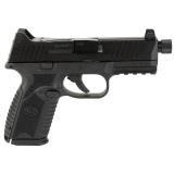 509M Tactical, Striker Fire, Semi-automatic, Polymer Frame Pistol, Mid-Size, 9MM, 4.5" Threaded Barrel, PVD Finish, Black, Interchangeable Grips, Suppressor Height Night Sights, Non-Manual Safety, 2 Magazines - (1)-15 Round, (1)-24 Round, Optics Ready