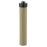 Rush 9Ti, Pistol Suppressor, 9MM, Cerakote Finish, Flat Dark Earth, Includes 1/2x28 Piston, Booster Assembly Front Cap and End Cap Assembly Tool and Storage Case 96-100717
