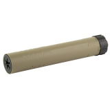 Rush 9Ti, Pistol Suppressor, 9MM, Cerakote Finish, Flat Dark Earth, Includes 1/2x28 Piston, Booster Assembly Front Cap and End Cap Assembly Tool and Storage Case 96-100717