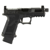 FX-19 Hellfire, Striker Fired, Semi-automatic, Polymer Framed Pistol, Compact, 9MM, 4.5" Barrel, Threaded 1/2X24, DLC Finish, Black, Suppressor Height Night Sights, Optics Ready Slide, 20 Rounds, 1 Magazine FX-19-HF