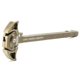 Airborne Charging Handle, Low Profile Lever Design, 7075-T6 Aluminum, Ambidextrious, Desert Dirt Color Finish 05-497S