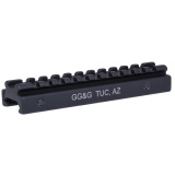 Scope Mount, Black, Picatinny Rail, Fits AR-15/M16 GGG-1002